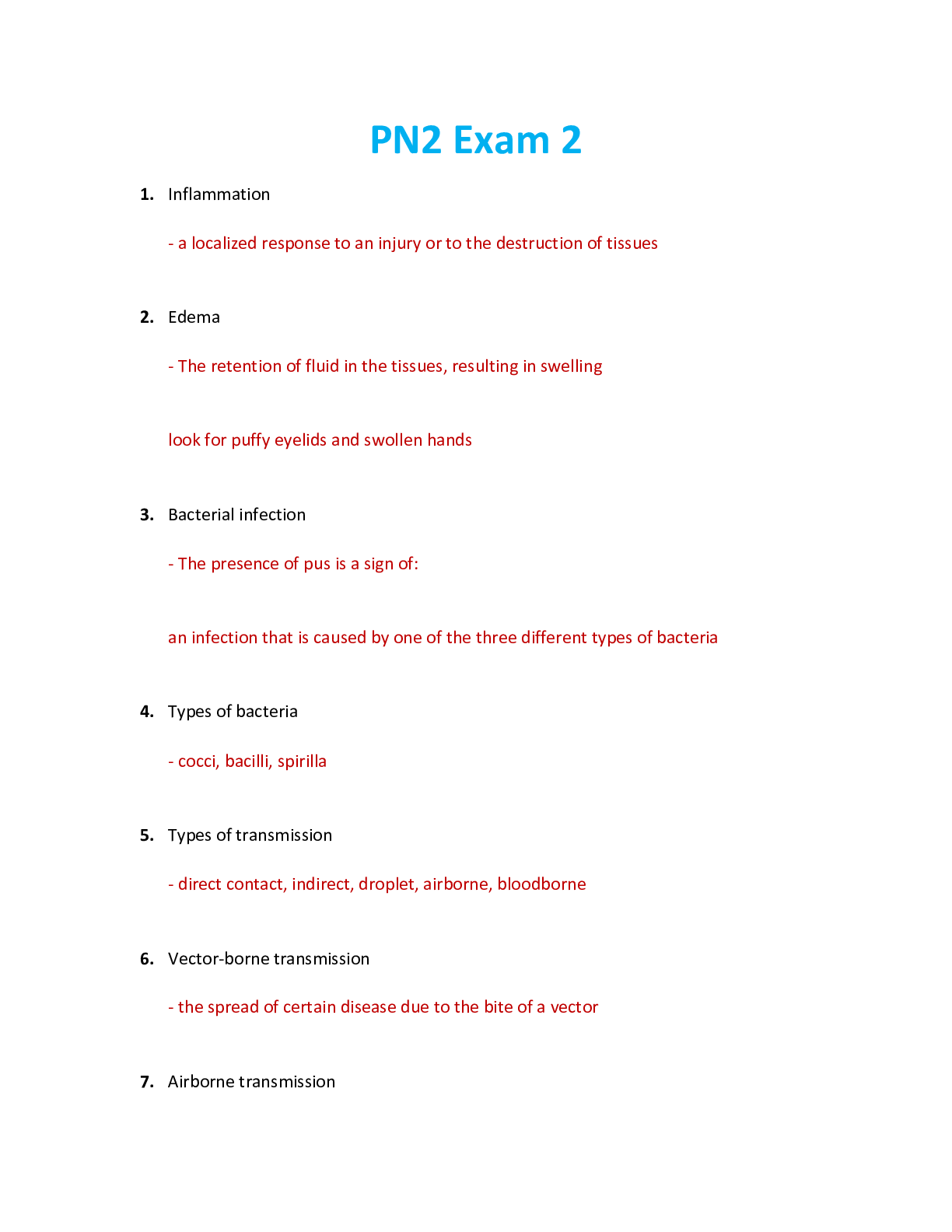 Preview image for NUR 2571 / NUR2571 Exam 2 Study Guide: Professional Nursing 2 Exam 2 / PN2 Exam 2 (Latest 2021/2022) Rasmussen